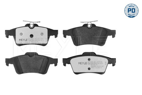 Meyle 0252413717PD Колодки гальмівні (задні) Ford Connect/Focus II 02-