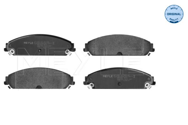 Meyle 0252417019 Колодки гальмівні (передні) BMW X5/X6 07-