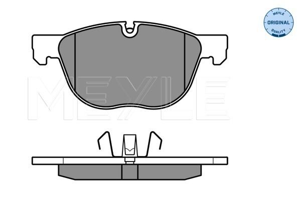 Meyle 0252417019 Колодки гальмівні (передні) BMW X5/X6 07-