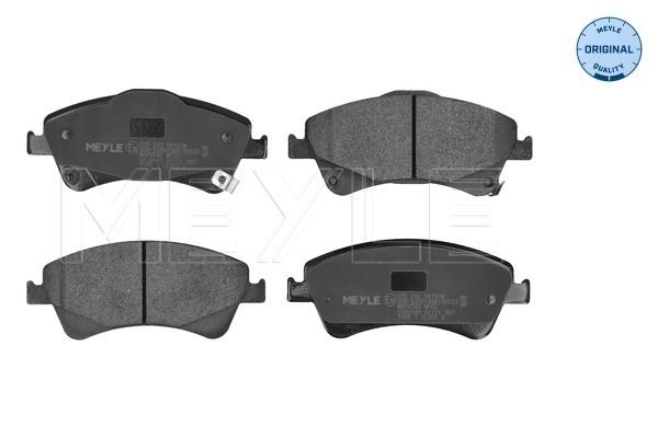 Meyle 0252420419W Колодки гальмівні (передні) Toyota Avensis 1.6-2.0 D-4D 08- (Bosch) Q+