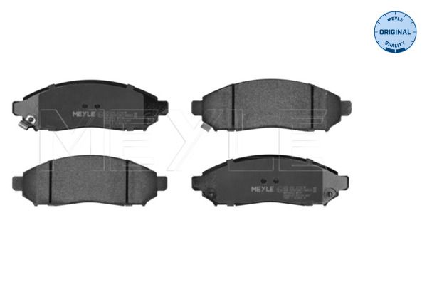 Meyle 0252422716W Колодки гальмівні (передні) Nissan NP300 Navara/Pathfinder III 05-