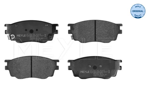Meyle 0252424616W Комплект дискових гальмівних колодок