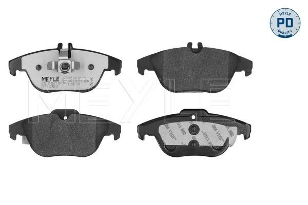 Meyle 0252425317PD Колодки гальмівні (задні) MB C-class (W204/C204)/E-class (C207/A207) 1.6-5.5 07-