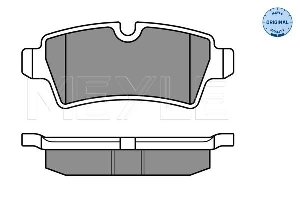Meyle 0252428917 Колодки гальмівні (задні) Mini (R50/R53/R56)/Roadster (R59)/Clubman (R55) 06-06