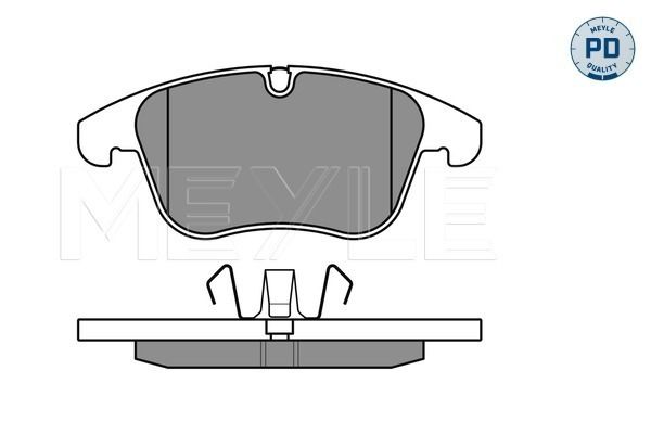 Meyle 0252433218PD Колодки гальмівні (передні) Citroen C5/ Peugeot 407/508 08- (ATE)