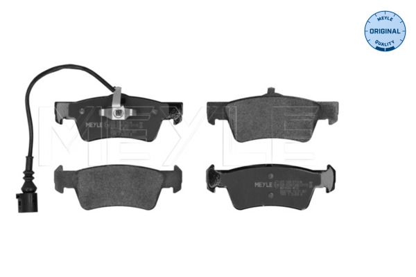Meyle 0252436719W Колодки гальмівні (задні) VW T5 03- (Ate)