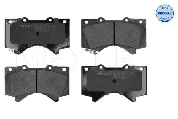 Meyle 0252438618W Колодки гальмівні (передні) Toyota Land Cruiser 200 08- (Advics)