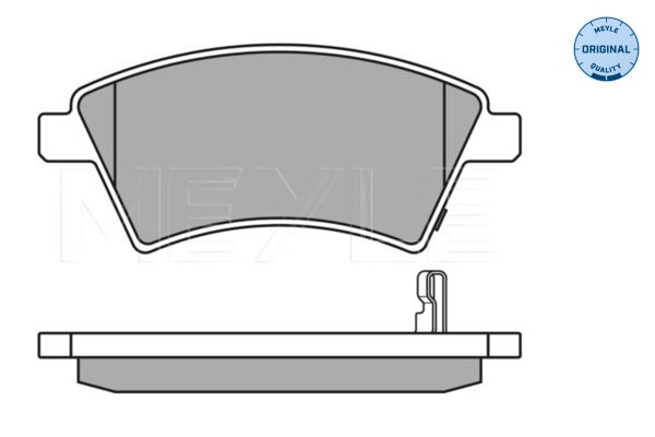 Meyle 0252439920 Колодки гальмівні (передні) Volvo XC60/XC90 02-