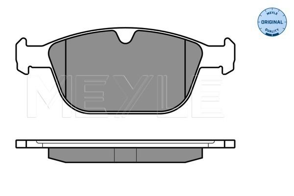 Meyle 0252439920 Колодки гальмівні (передні) Volvo XC60/XC90 02-