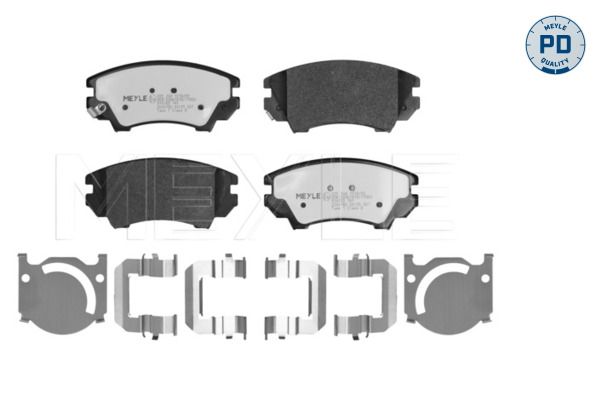 Meyle 0252441219PD Колодки гальмівні (передні) Opel Astra J 12-/Insignia 08-