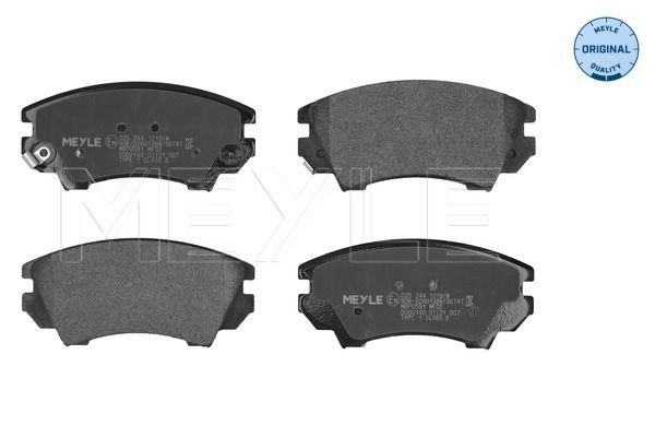 Meyle 0252441219W Колодки гальмівні (передні) Opel Astra J 12-/Insignia 08-