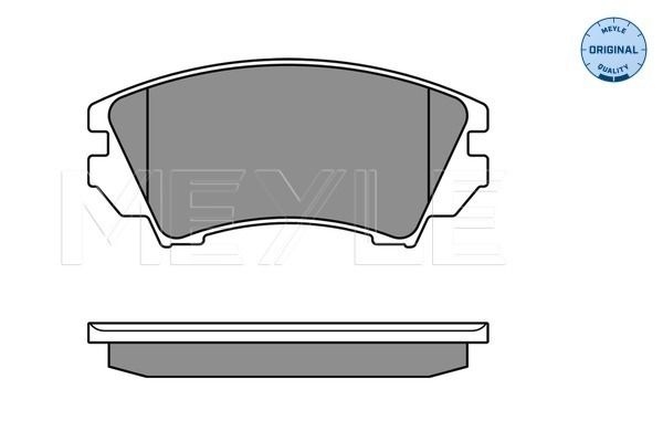 Meyle 0252441219W Колодки гальмівні (передні) Opel Astra J 12-/Insignia 08-