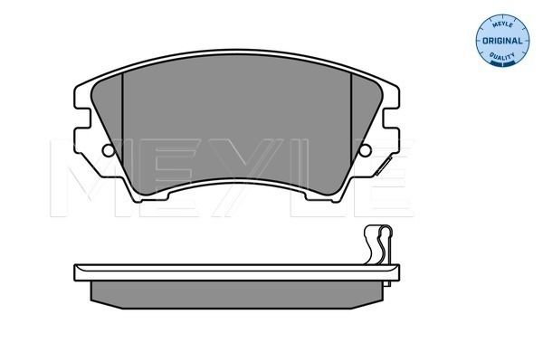 Meyle 0252441219W Колодки гальмівні (передні) Opel Astra J 12-/Insignia 08-