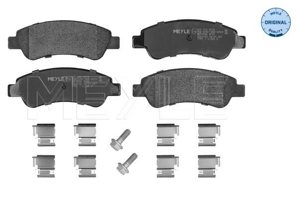 Meyle 0252446519 Колодки гальмівні (задні) Fiat Ducato/Peugeot Boxer 06-