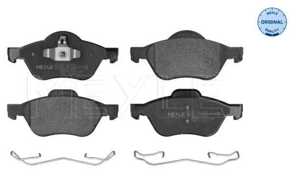 Meyle 0252453518 Колодки гальмівні (передні) Renault Megane II/Scenic II 1.4-2.0D 02-
