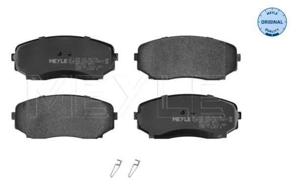 Meyle 0252454417W Колодки гальмівні (передні) Mazda CX-7/CX-9 06-/Mitsubishi Eclipse/Outlander 17- (