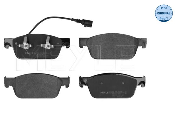 Meyle 0252462318W Колодки гальмівні (передні) VW T5 09-