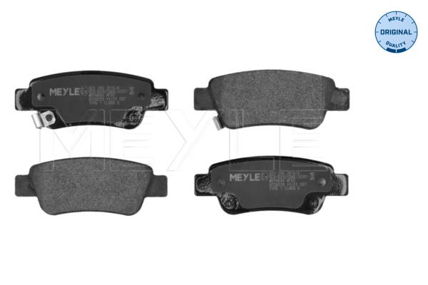 Meyle 0252463516W Колодки гальмівні (задні) Honda CR-V 06- (Bosch)