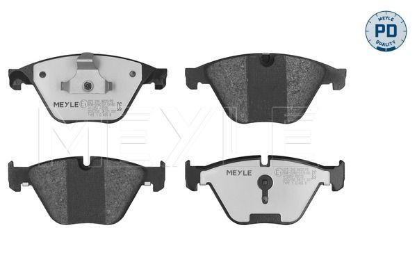 Meyle 0252468820PD Колодки гальмівні (передні) BMW 5 (F10,F18)/7 (F01,F02,F03,F04) 2.5D/3.0i 08-
