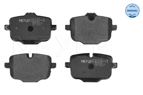 Meyle 0252470318 Колодки гальмівні дискові BMW T. F10 525-550B/D 10