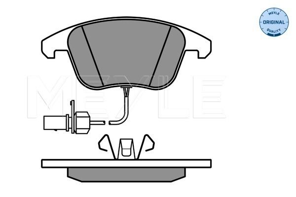 Meyle 0252470520W Колодки гальмівні (передні) Audi A4/A5 07-