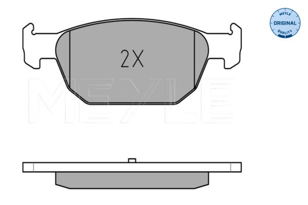 Meyle 0252479617W Колодки гальмівні (передні) Honda Accord VIII 08-