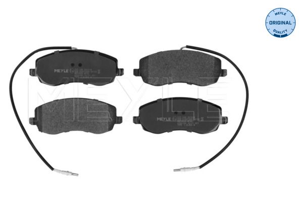 Meyle 0252483919W Колодки гальмівні (передні) Citroen C8/Peugeot 807 2.0/2.2 HDi 06-