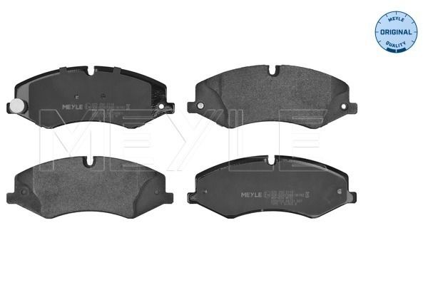 Meyle 0252502119 Колодки гальмівні (передні) Land Rover Range Rover/Discovery 2.0-5.0 09- (TRW)
