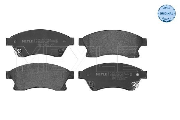 Meyle 0252503118W Колодки гальмівні (передні) Chevrolet Aveo 11-/Opel Astra J 09-