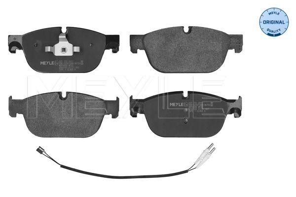 Meyle 0252506917 Колодки гальмівні (передні) Citroen C4/C5/C6/Peugeot 308/407/508 05-