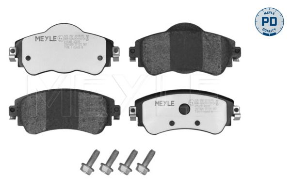 Meyle 0252522018PD Колодки гальмівні (передні) Citroen C4 09-/DS4 11-15 (PREMIUM)