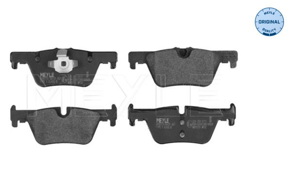 Meyle 0252530717 Колодки гальмівні (задні) BMW 3 (F30/F31/F34)/4 (F36) 11-