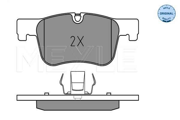 Meyle 0252550618 Колодки гальмівні (передні) BMW 1 (F20)/3 (F30)/4 (F32) 10-
