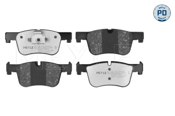 Meyle 0252550618PD Колодки гальмівні (передні) BMW 1 (F20)/3 (F30)/4 (F32) 10- (PREMIUM)