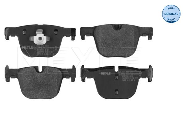 Meyle 0252551417 Колодки гальмівні (задні) BMW 3 (F30/F31/F34/F80)/4 (F32/F36/F82) 11-