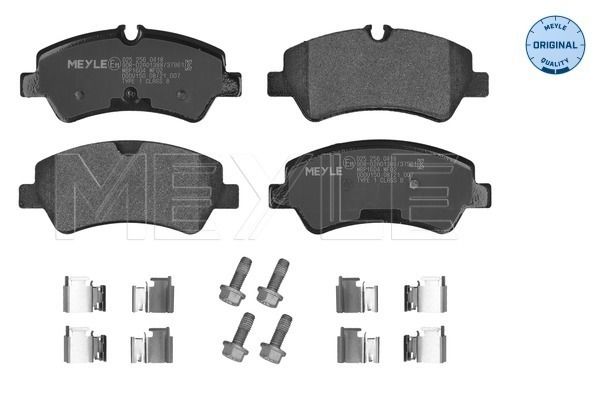 Meyle 0252560418 Колодки гальмівні (задні) Ford Transit 2.2TDCi 12- (Bosch)