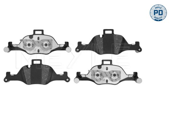 Meyle 0252590018PD Колодки гальмівні (передні) BMW 3/5/7/X3/X4/X5/X6 17- (Ate)