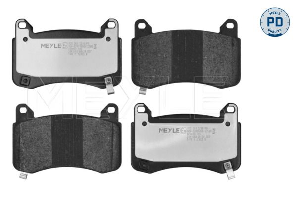 Meyle 0252615216PD Колодки гальмівні (передні) Tesla Model 3 17-/ Model Y 19-