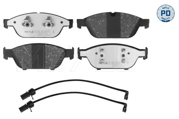 Meyle 0252615820PD Колодки гальмівні (передні) Audi A6/A7/A8 10-18