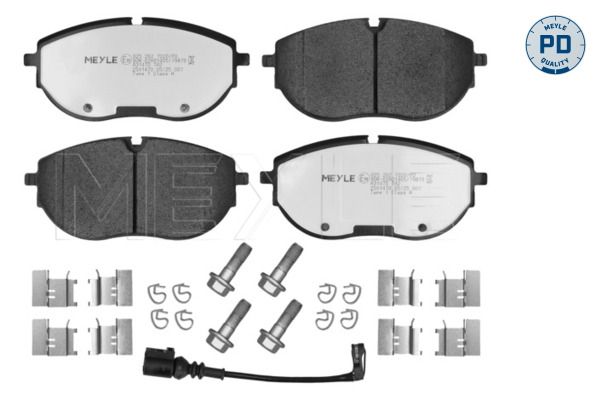 Meyle 0252627020PD Колодки гальмівні (передні) VW T6 15-