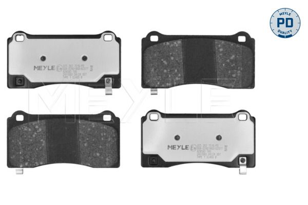 Meyle 0252627516PD Колодки гальмівні (передні) Tesla Model 3 17-