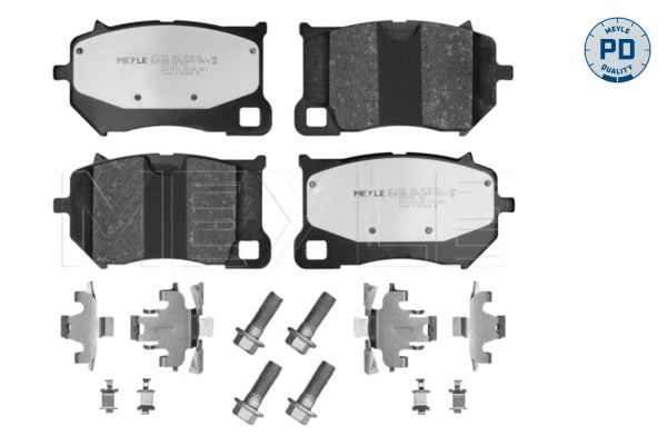 Meyle 0252630618PD Колодки гальмівні (передні) Volvo V60 II 19-