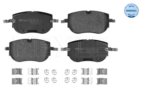 Meyle 0252641616 Колодки гальмівні (передні) Audi Q4 e-tron/Skoda Enyaq iV/VW ID.4/ID.5 20- (+датчик