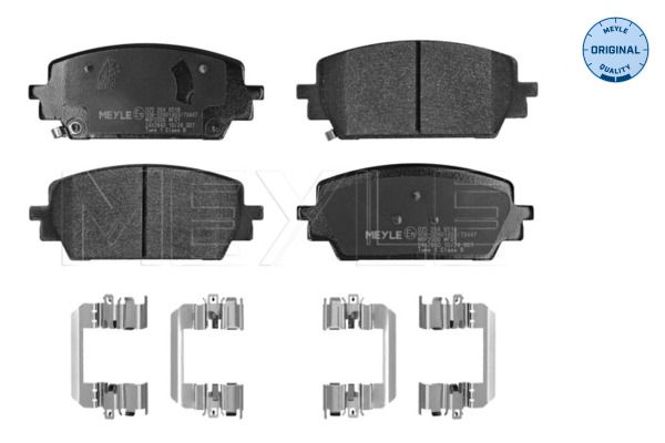 Meyle 0252646518 Колодки гальмівні (передні) Hyundai Santa Fe/Kia Sorento 20-