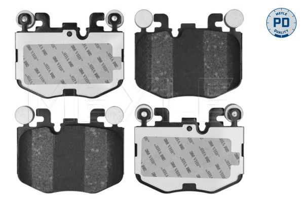 Meyle 0252833219PD Колодки гальмівні (передні) Opel Combo 01- (Ate)
