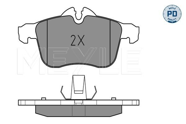 Meyle 0252833219PD Колодки гальмівні (передні) Opel Combo 01- (Ate)