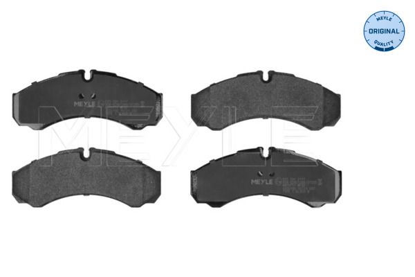 Meyle 0252912117 Колодки гальмівні (передні) Iveco Daily III 99-06 (Brembo)