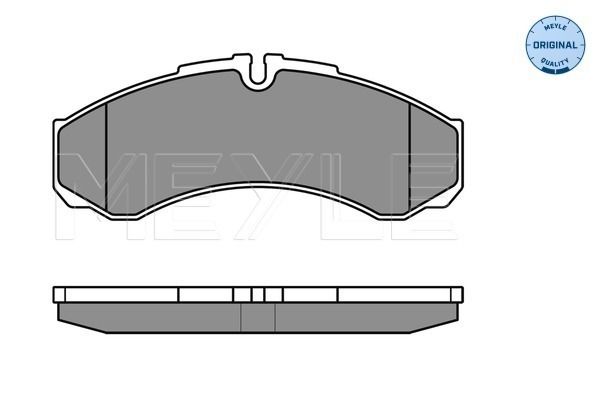 Meyle 0252912117 Колодки гальмівні (передні) Iveco Daily III 99-06 (Brembo)