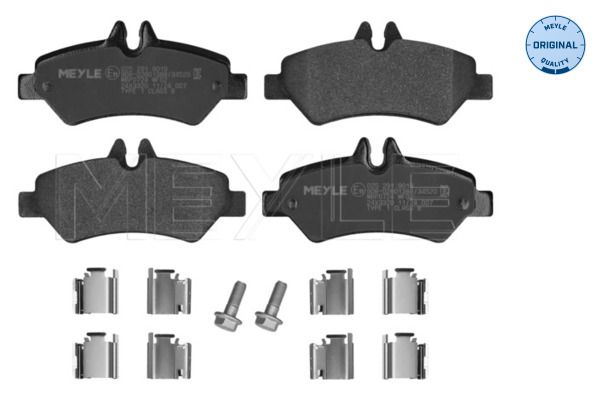 Meyle 0252919019 Колодки гальмівні (задні) MB Sprinter 209-319 CDI/VW Crafter 30-35 06-