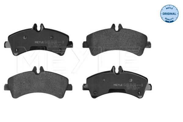 Meyle 0252921720 Колодки гальмівні (задні) MB Sprinter 509-519 CDI/VW Crafter 50 06- (спарка)
